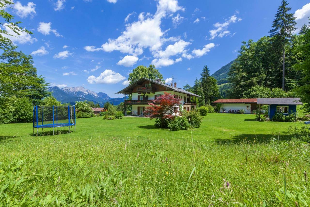 Pension Waldklause, Doppelzimmer Mit Balkon, Dusche, Wc Konigssee Luaran gambar