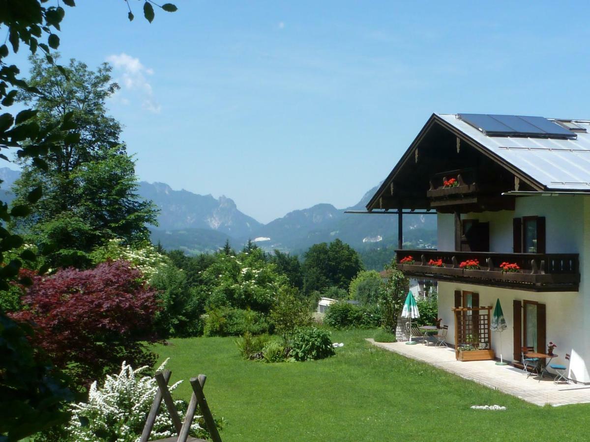 Pension Waldklause, Doppelzimmer Mit Balkon, Dusche, Wc Konigssee Luaran gambar